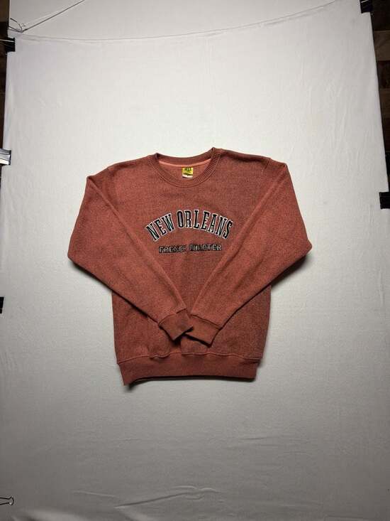 NOLA Colors Tops - NOLA Colors New Orleans French Quarter Sweatshirt Size M Rust
